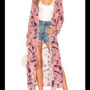 IRO Floral Print Duster/Dress SZ 40/8